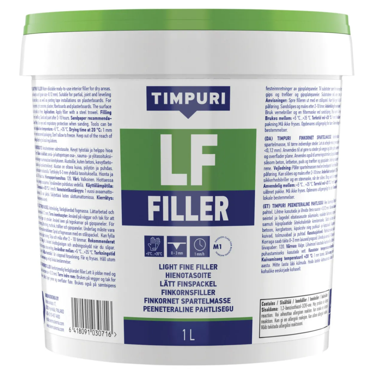 Hienotasoite LF Filler, 1 l