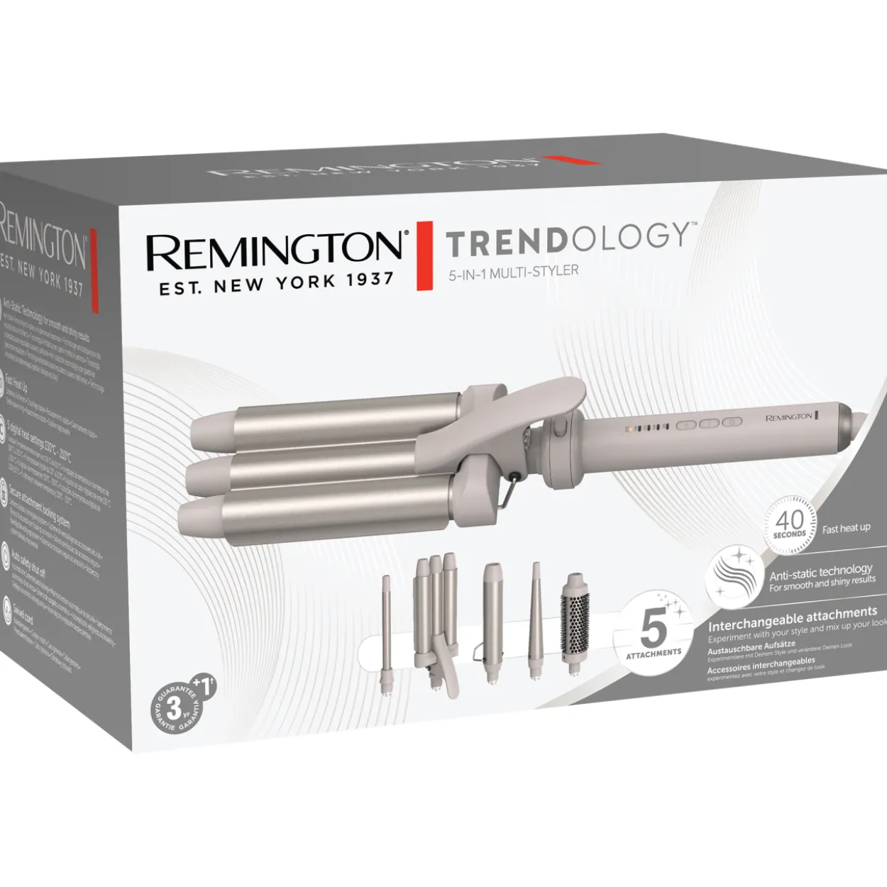 Hiustenmuotoilija Remington Trendology 5-in-1 multistyler CI41MS5