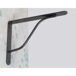 Hyllynkannake Pisla Jasper teräs/harmaa 240 x 170 x 30