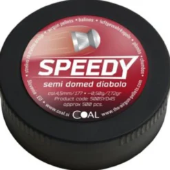 Ilmakiväärinluoti Coal Speedy Semi Domed 4,5 mm / 0,5 g, 500 kpl / pkt