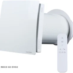 Ilmanvaihtokone Cooltron Reco 60 EVO2 lämmön talteenotolla
