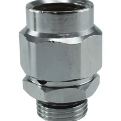 Imusuoja 1/2" SK-1/2" UK kromattu