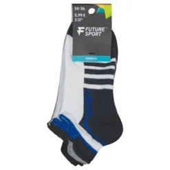 Isompien lasten sneaker-sukat Future TT Sport 3 pr/pkt