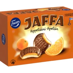 Jaffa-keksi Fazer 300 g appelsiini