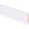 Jalkalista Maler Aura Valkoinen 12x42x2700, 10 kpl