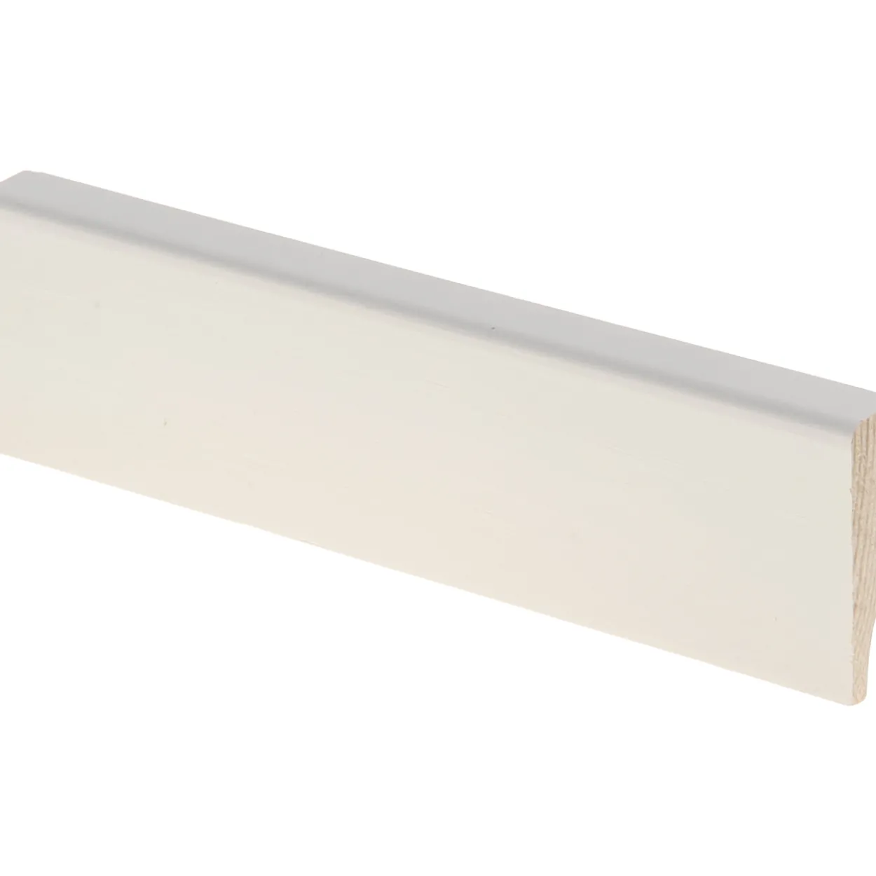 Jalkalista 12 x 42 x 2700 mm mänty/valkoinen, 100 kpl