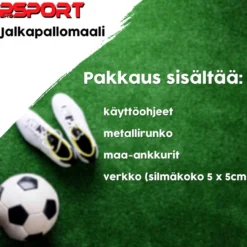 Jalkapallomaali ProSport Official 366 x 183 cm