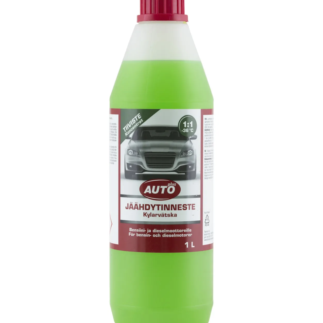 Jäähdytinneste vihreä, 1 l
