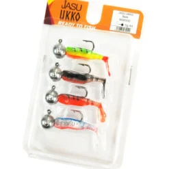 Jigi Eumer Jasu Ukko 3 cm 4 kpl + jigipäät