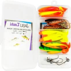Jigilajitelma Jasu Louhi 8 cm 16 kpl + 3 jigipäätä