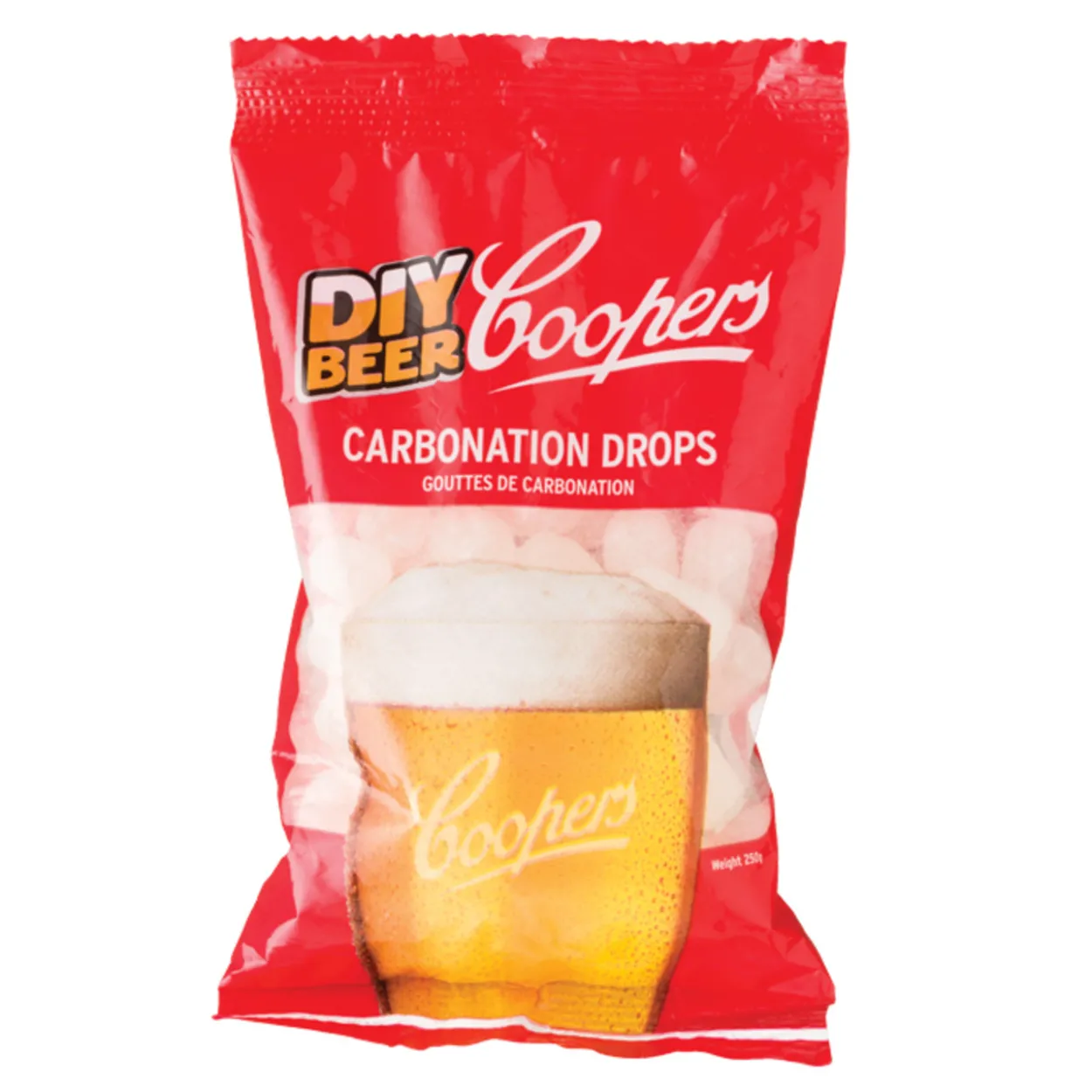 Jälkikäymissokeri Coopers 250 g Carbonation Drops