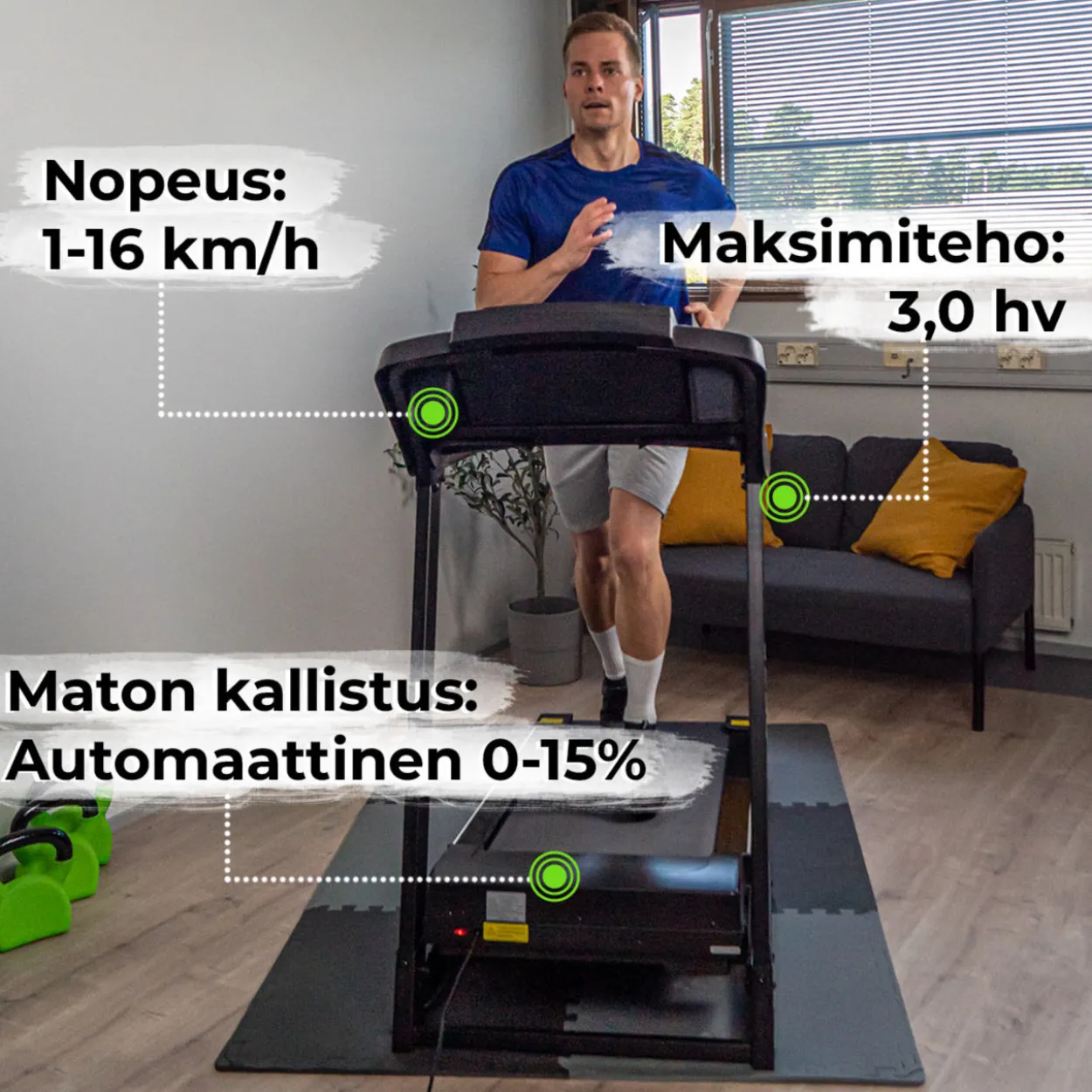 Juoksumatto Core 3000