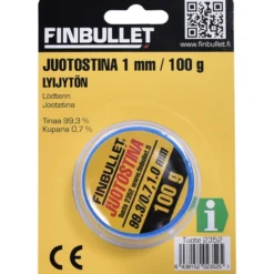 Juotostina lyijytön 1.0mm 100g
