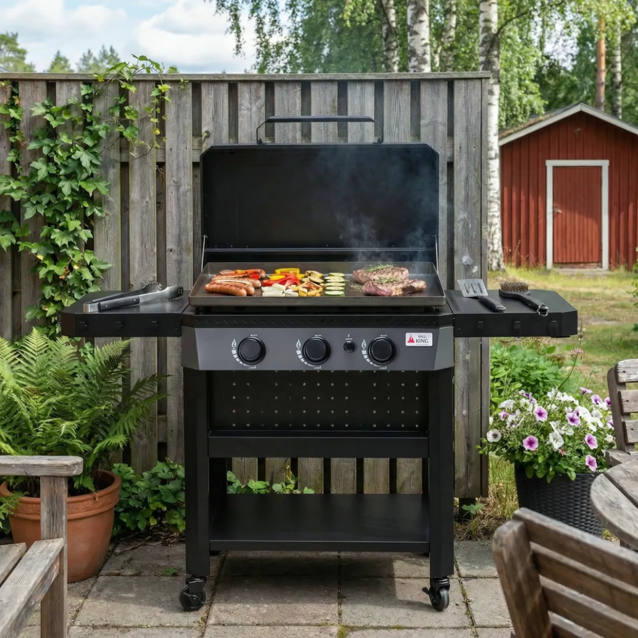 Kaasuparila BBQ King Ironworks L G3/28