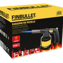 Kaasupoltin piezolla
