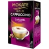 Kahvijuomajauhe Mokate Cappuccino Gold 8 kpl Caramel