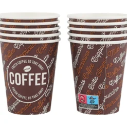 Kahvimuki Kotikulta 2,5 dl 50 kpl Coffee to Go tekstillä