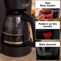 Kahvinkeitin Bosch MyMoment, musta