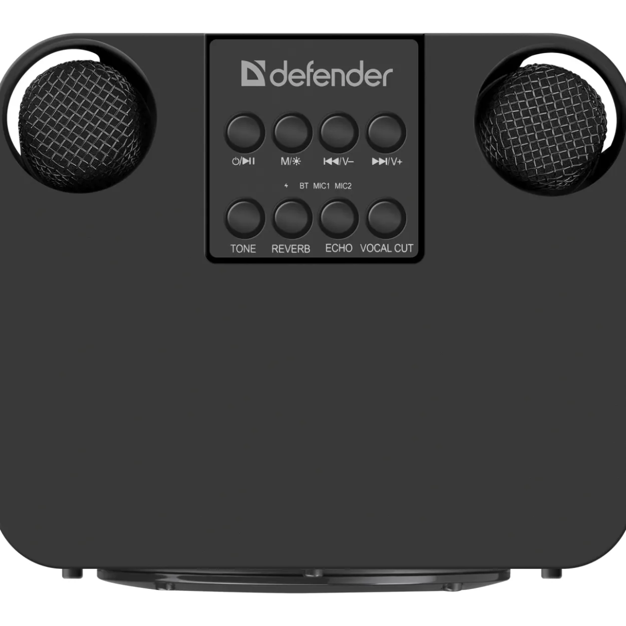 Kaiutin Defender + 2 mikrofonia langaton