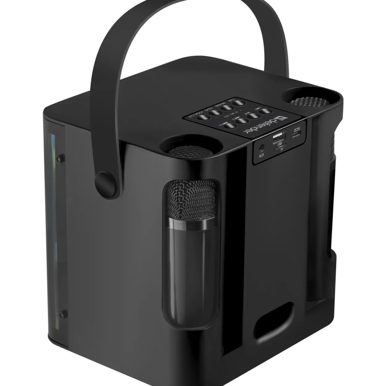 Kaiutin Defender + 2 mikrofonia langaton