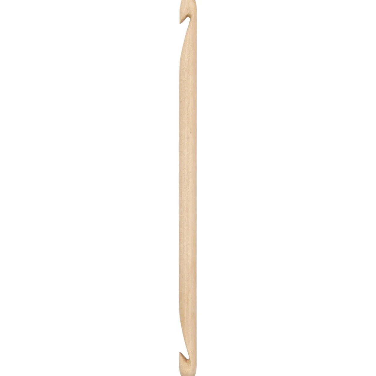 Kaksipäinen virkkuukoukku Novita 15 cm koivu