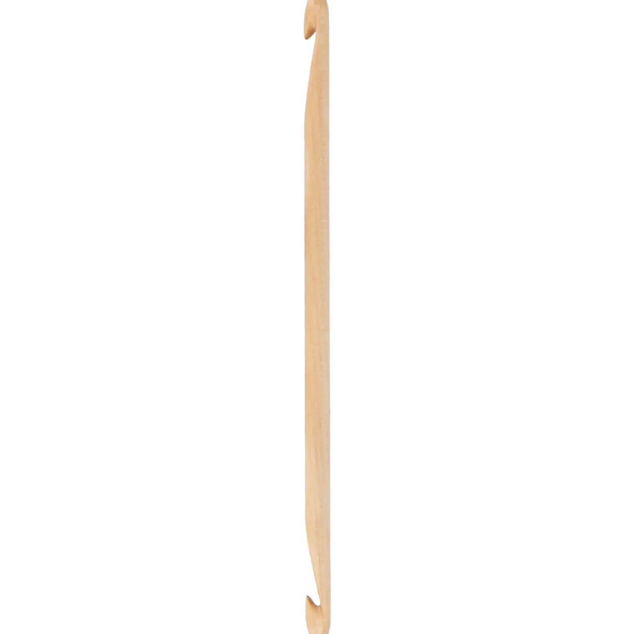 Kaksipäinen virkkuukoukku Novita 15 cm koivu