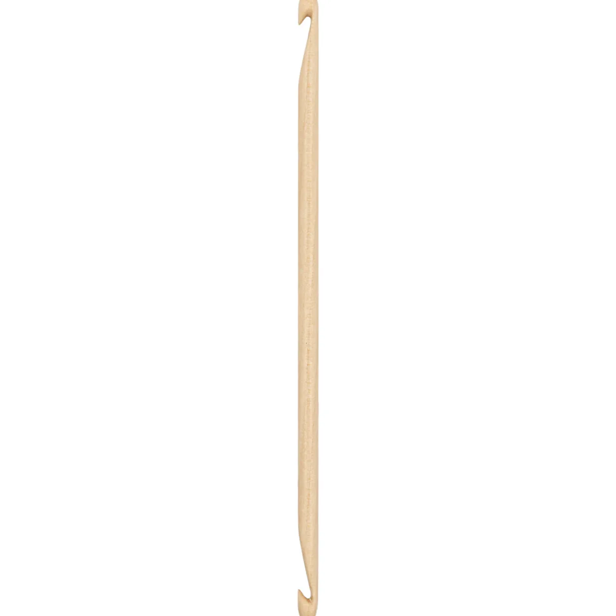 Kaksipäinen virkkuukoukku Novita 15 cm koivu
