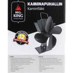 Kaminapuhallin 4-lapainen