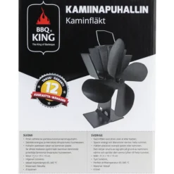 Kaminapuhallin 4-lapainen