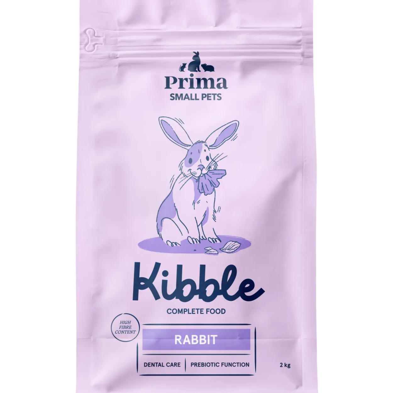 Kanin täysravinto Prima Small Pets 2 g Kibble