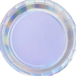 Kartonkilautanen Let's Party 8 kpl 24 cm holografi