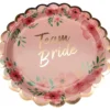 Kartonkilautanen Let's Party 6 kpl 18 cm Team Bride