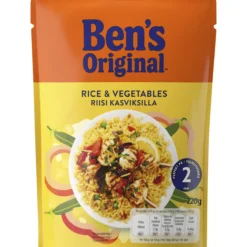 Kasvisvalmisriisi Ben's Original 220 g