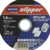 Katkaisulaikka Norton Clipper 125x1.0x22,23mm metal-inox