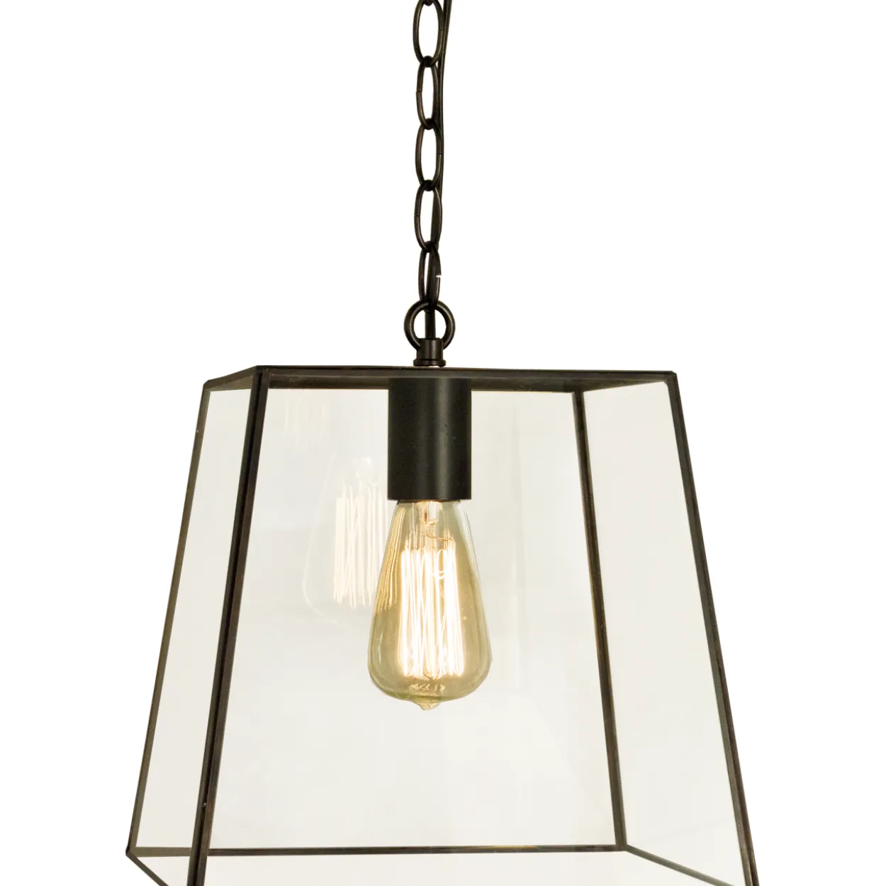 Kattovalaisin Aneta Lighting Diplomat, musta/kirkas