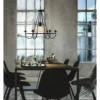 Kattovalaisin Aneta Lighting Kronoberg, musta