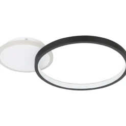 Kattovalaisin EGLO Gafares led 15W 40,5x29cm musta/valkoinen