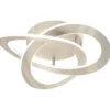 Kattovalaisin EGLO Rolimare led 35W 42x40cm satiininikkeli/valkoinen