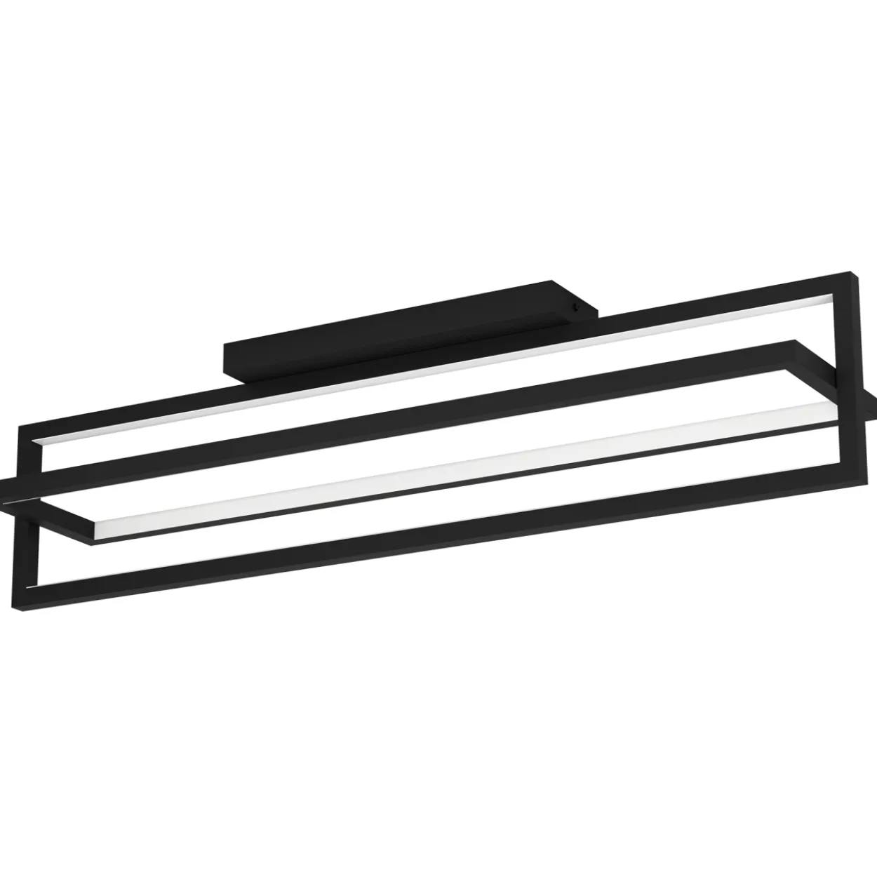 Kattovalaisin EGLO Siberia led 34W 78x16cm musta/valkoinen