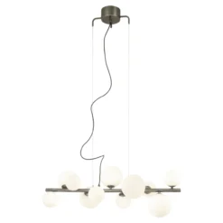 Kattovalaisin Scan Lamps Molekyl L85, tina, valkoinen