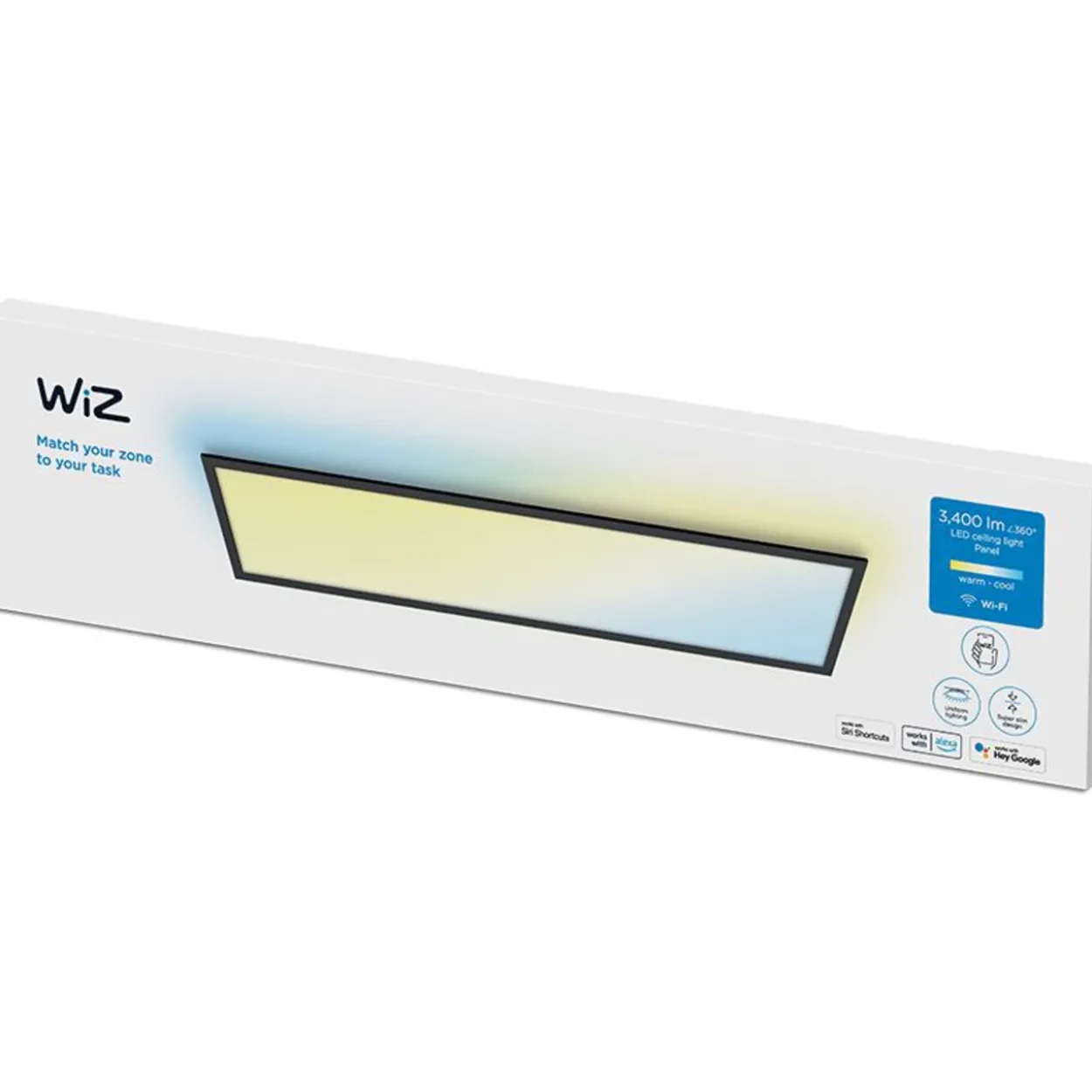Kattovalaisin WiZ Panel musta RT 36W 27-65K TW