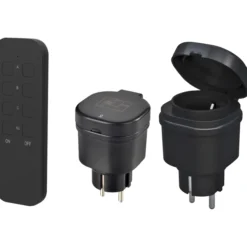Kauko-ohjattava pistorasia 2-osainen IP44 16 A/3600 W