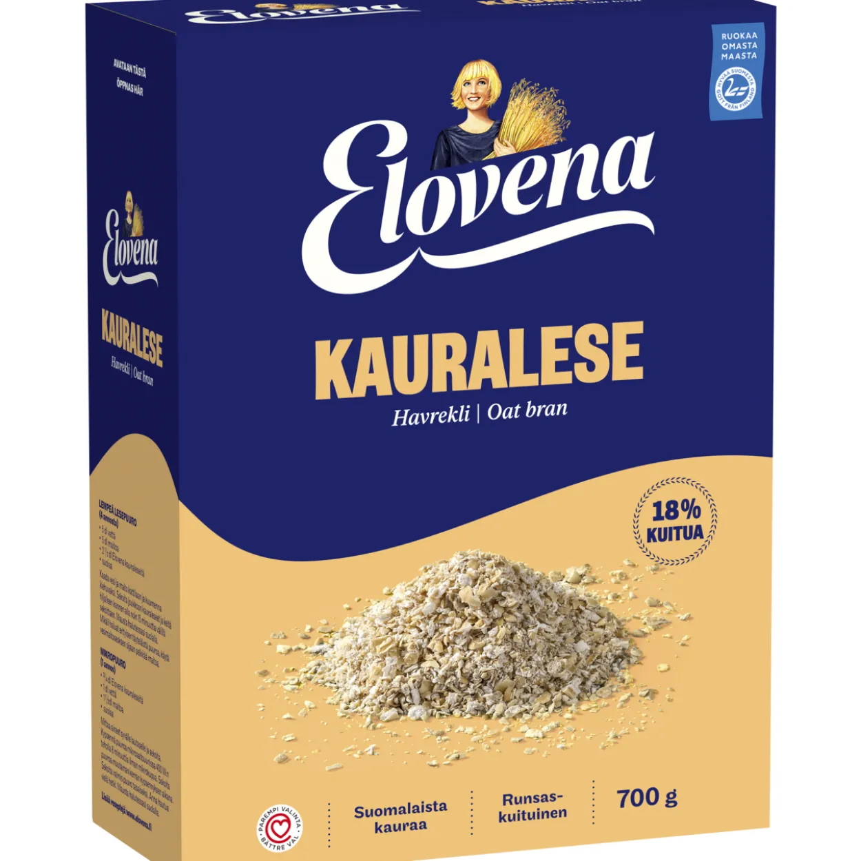 Kauralese Elovena 700 g