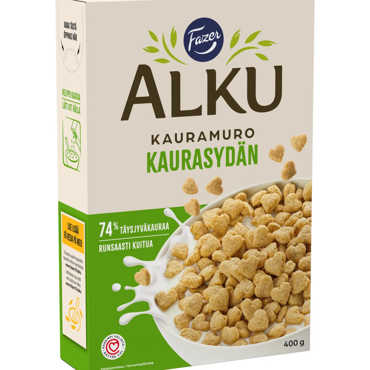 Kaurasydän-muro Fazer Alku 400 g