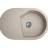 Keittiöallas Aqualine M 780 x 500 mm X-Granit hiekanvärinen