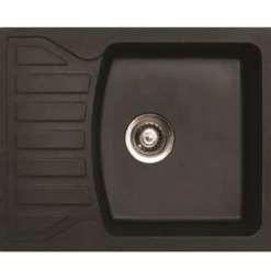 Keittiöallas Aqualine M 620 x 500 mm X-Granit grafiitinmusta