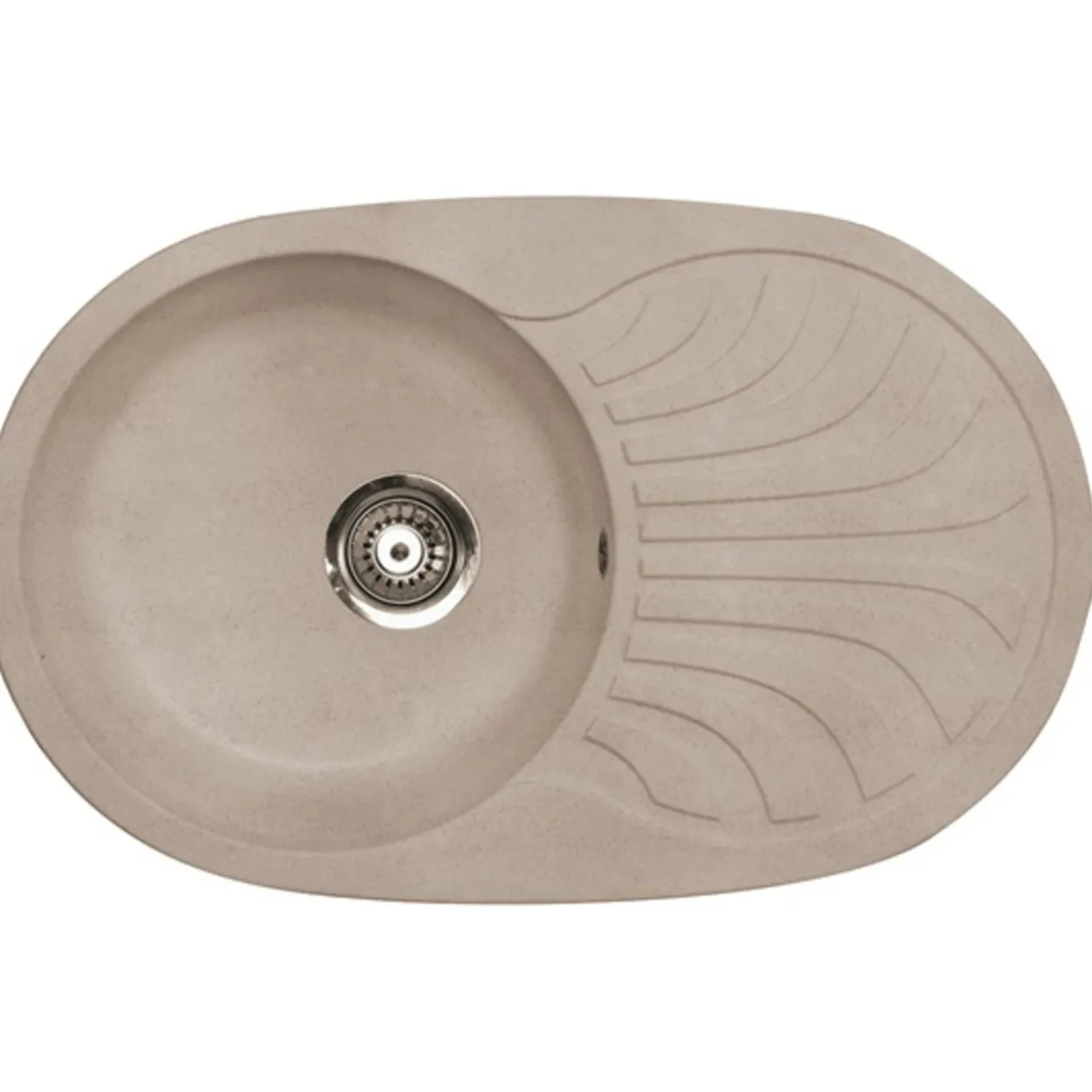 Keittiöallas Aqualine 780 x 500 mm X-Granit hiekanvärinen
