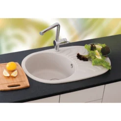 Keittiöallas Aqualine 780 x 500 mm X-Granit hiekanvärinen