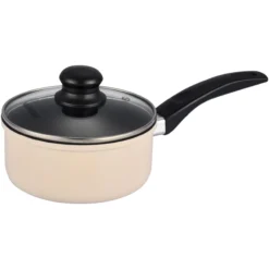 Keittokasari Kotikulta 16 cm lasikannella beige
