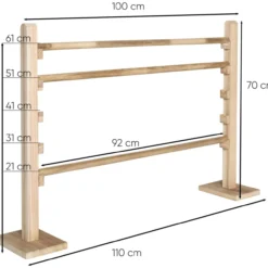 Keppihevoseste Panduro 100 cm 5 korkeutta